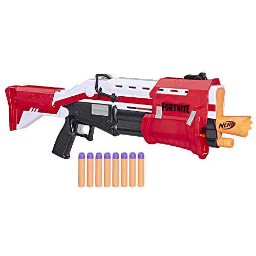 Hasbro Nerf Fortnite Ts, Mega Blaster Con Dardi, Rosso