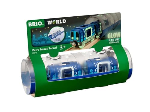 Brio World - Treno Della Metropolitana Con Tunnel, Brio Treni-Vagoni-Veicoli, Età Raccomandata 3+