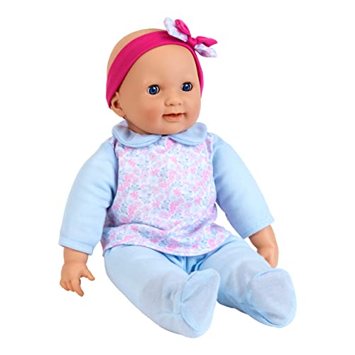 Theo Klein 1717 Baby Coralie Bambola Interattiva Con 30 Funzioni Realistiche, Biberon E Ciuccio Giocattolo Per Bambini A Partire Da 2 Anni