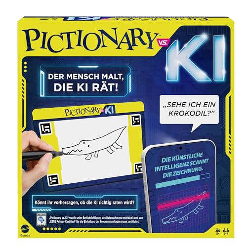 Mattel Games Pictionary Vs Ai, Versione: Tedesco, Hyh74