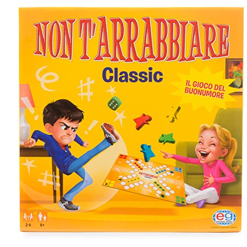 Spin Master Games Editrice Giochi, Non T'Arrabbiare, Il Gioco Di Società Adatto A Bambini Dai 6 Anni In Su