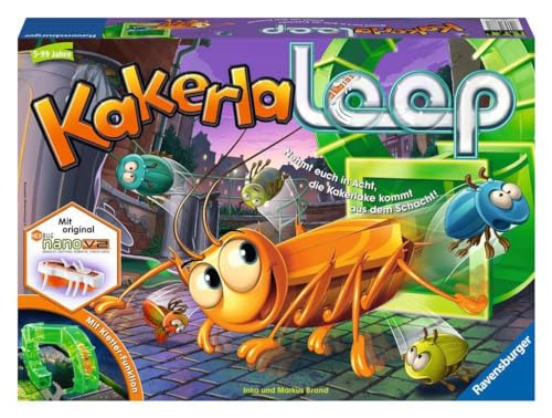 Ravensburger Italy Kakerlaloop: Nehmt Euch In Acht, Die Kakerlake Kommt Aus Dem Schacht!