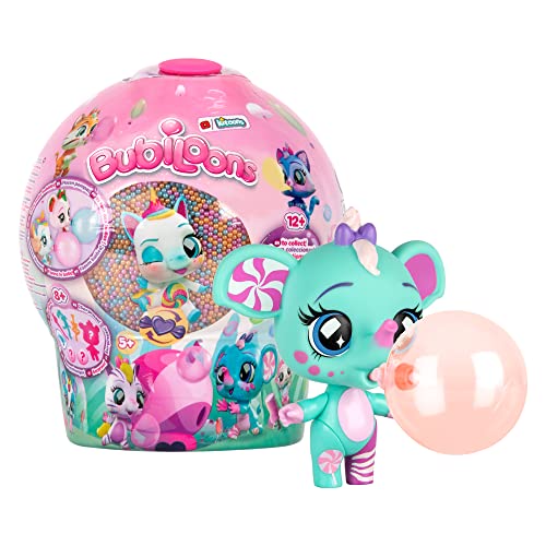 Imc Toys Bubiloons, Animali Da Collezione, Mini Bambola A Sorpresa Che Fanno Palloncin, Capsula Di Caramelle Bubble Con Palline