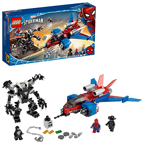 Lego 76150 Super Heroes Spiderjet Vs. Mech Venom