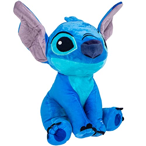 Peluche Stitch Alieno Gigante Xxl 60 Cm Y Habla Original Oficial Disney Holograma Lilo Y Stitch