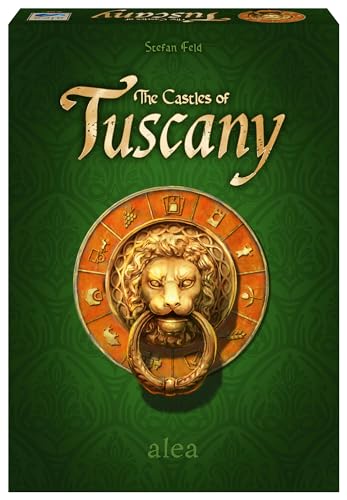 Ravensburger - Castles Of Tuscany, Gioco Alea, Versione Italiana, Strategy Game, 2-4 Giocatori, Età Consigliata 10+
