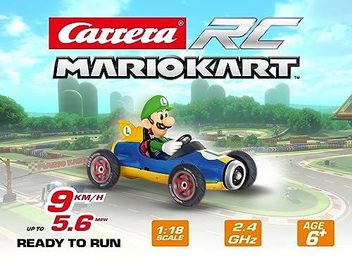2,4Ghz Mario Kart(Tm) Mach 8, Luigi - Carrera Rc Full Function