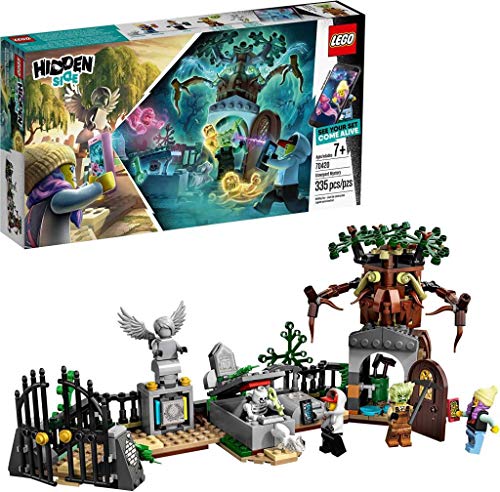 Lego Hidden Side Mistero Nel Cimitero, App Per Giochi Ar, Playset Multigiocatore Di Giochi Fantasma Interattivo A Realtà Aumentata Per Iphone/Android,