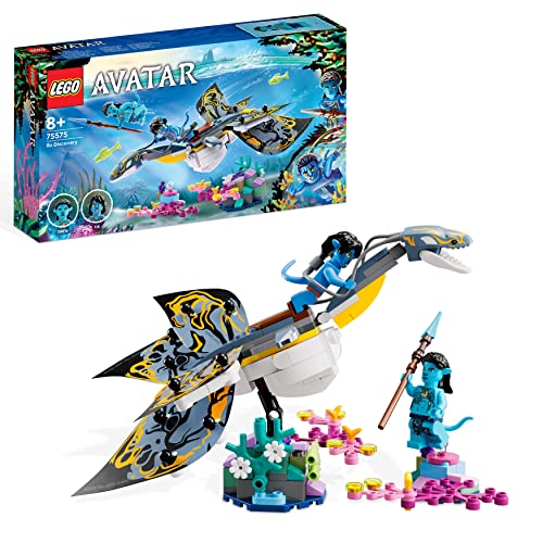 Lego Avatar La Scoperta Di Ilu, Set Dal Film La Via Dell’Acqua Da Collezione, Creatura Giocattolo Subacquea Simile Ad Animale, Giochi Per Bambini 7557