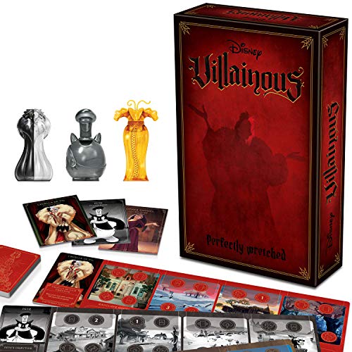 Ravensburger Disney Villainous Perfectly Wretched - Strategy Board Game For Kids & Adults Age 10 Years Up - Can Be Played As A Stand-Alone Or Expansio