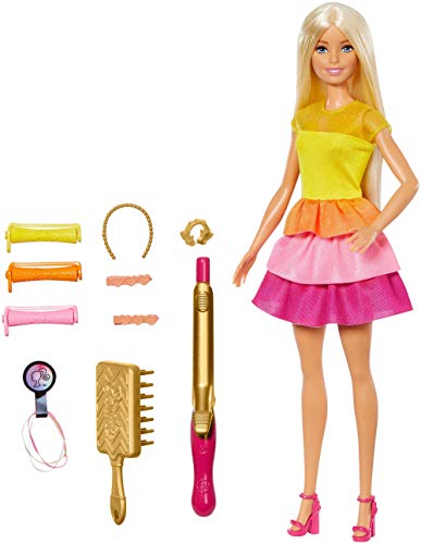 Barbie Ultimate Curls Doll And Playset