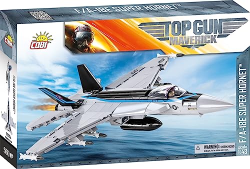 Cobi-F/A-18E Super Hornet Top Gun Blocchi Di Costruzione, Colore Argento, 5805