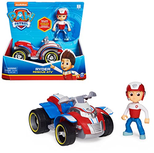 Paw Patrol Quad Di Salvataggio Di Ryder Veicolo E Personaggio Ryder Giochi Bambini Dai 3 Anni In Su