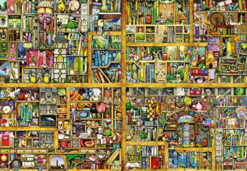 Ravensburger Italy- Puzzle 18000 Pezzi Colin Thompson Libreria, Multicolore, 17825 4