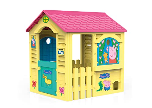 Chicos - Casetta Per Bambini Peppa Pig | Casetta Da Giardino Per Bambini Dai 2 Anni In Su | Resistente E Durevole | Casetta (89503)