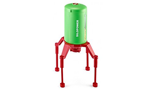 Siku 5602, Silo Verticale Silopower, 1:32, Plastica, Verde E Rosso, Compatibile Con Modellini In Scala 1:87 Fino A 1:32 Grazie All'Altezza Facilmente