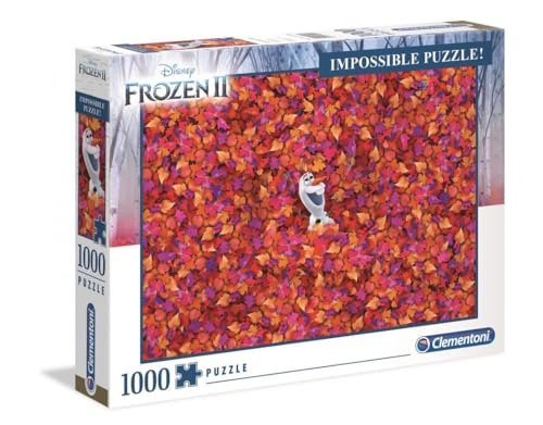 Clementoni - 39526 - Impossible Puzzle - Disney Frozen 2 - 1000 Pezzi - Made In Italy - Puzzle Adulto