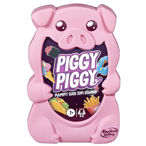 Hasbro Gaming Piggy Piggy - Gioco Di Carte Per Famiglie, Versione Tedesca
