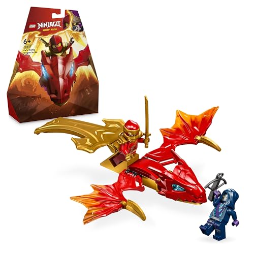 Lego Ninjago Attacco Del Rising Dragon Di Kai, Giochi Per Bambini E Bambine Da 6 Anni In Su, Action Figure Di Drago Giocattolo Da Costruire Con 2 Mini