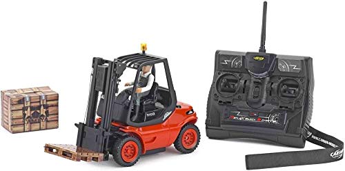 Carson- Other License 1:14 Gabelstapler Linde, Colore Rot, 500907093