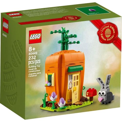 Lego® 40449 Casetta Della Carota Del Coniglietto Pasquale, Edizione Limitata