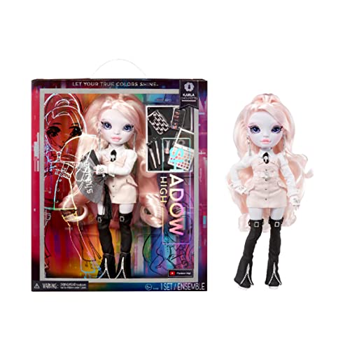 Rainbow High Shadow High - Karla Choupette - Bambola Rosa Con Vestito Alla Moda E Oltre 10 Accessori Di Gioco Colorati - Per Bambini E Collezionisti D