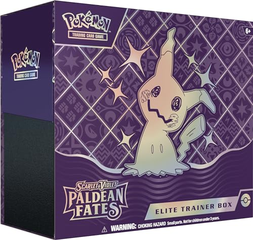Pokémon Tcg: Scarlet & Violet—Scatola Allenatore Elite Destino Paldeo (9 Booster, 1 Carta Promo Full-Art Foil & Accessori)