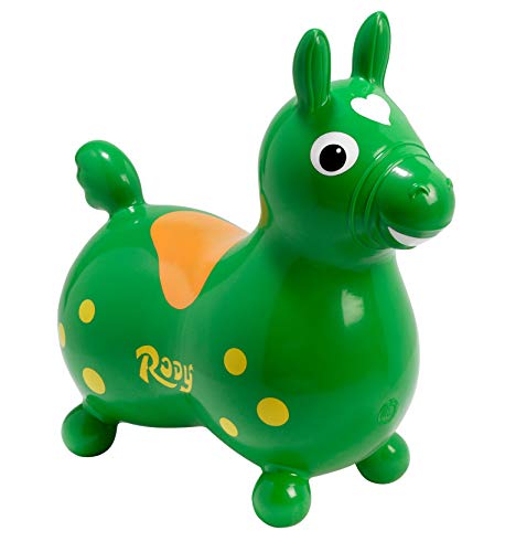 Gymnic Rody Cavallino Per Saltare, Colore Verde, 7002