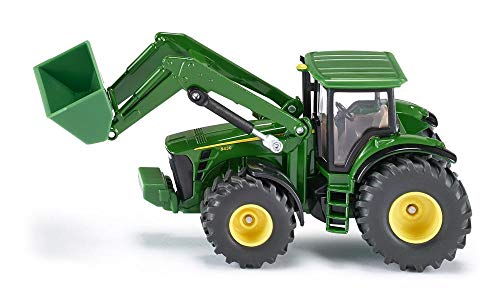 Siku 1982, Trattore John Deere Con Caricatore Frontale, 1:50, Metallo E Plastica, Verde, Multifunzionale