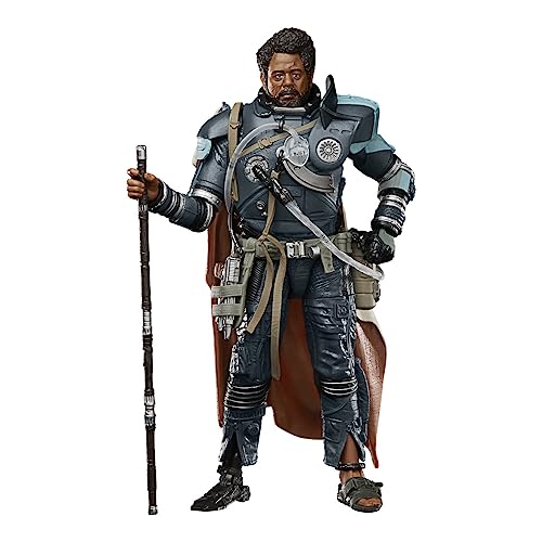 Star Wars Hasbro The Black Series, Saw Gerrera, Action Figure Collezionabile In Scala Da 15 Cm Ispirato Al Film Rogue One Story, Per Bambini E Bambine