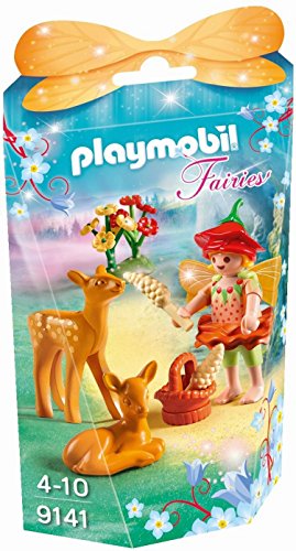 Playmobil 9141 - Fatina Con Cerbiatti, Multicolore