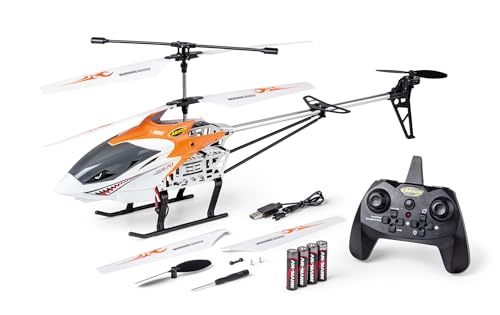 Carson 500507184 Easy Tyrann 670 Autostart 100% Rtf Arancione - Elicottero Rc, Elicottero Telecomandato, Robusto Rtf (Pronto Al Volo), Elicottero Da E