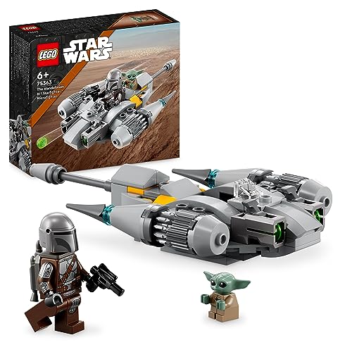 Lego Star Wars Starfighter N-1 Del Mandaloriano Microfighter, Gioco Da Costruire Da The Book Of Boba Fett Con Figura Di Grogu Baby Yoda, Regali Per Ba