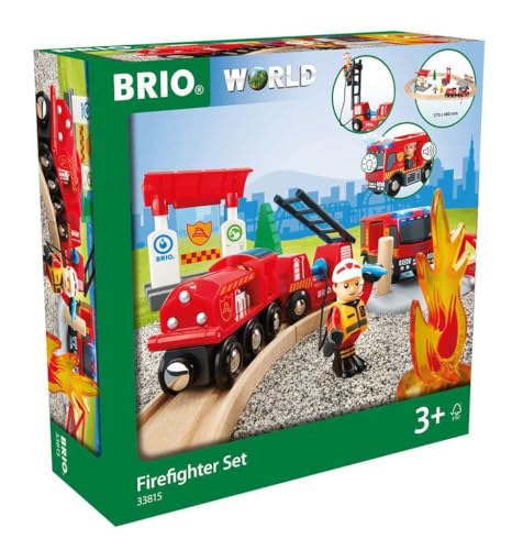 Brio - Set Ferrovia Dei Vigili Del Fuoco, 33815