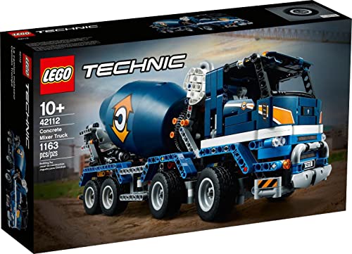 Lego Technic Betoniera, Set Di Costruzioni, Camion Giocattolo Per Bambini E Appassionati Di Modellismo Di 10+ Anni, 42112