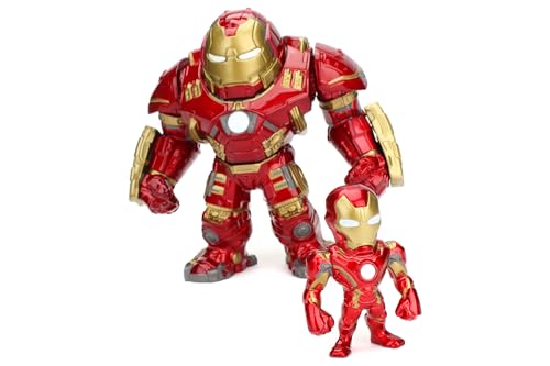 Jada Toys- Marvel Iron Man In Die- Cast, 253223002, +8 Anni, Personaggio Da Collezione, 15 Cm