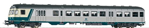 Piko 57653 - Modellismo Ferroviario, Vagone Passeggeri 2° Classe, Silberling Bdnrzf 740 Karlsruhe Db Iv, Colore: Beige/Blu