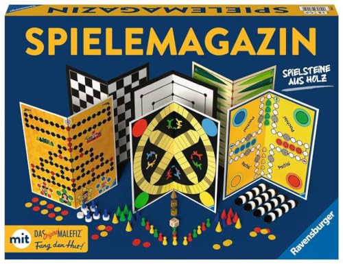 Ravensburger 27295-Giochi Magazin, Collezione Molte Possibilità Per 2-4 Giocatori, Gioco Di Società Dai 6 Anni In Su, I Migliori Giochi Di Famiglia, M