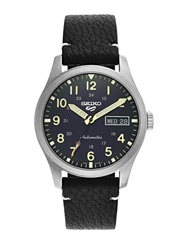 Seiko Orologio Analogo Automatico Uomo Con Cinturino In Pelle Srpg39K1