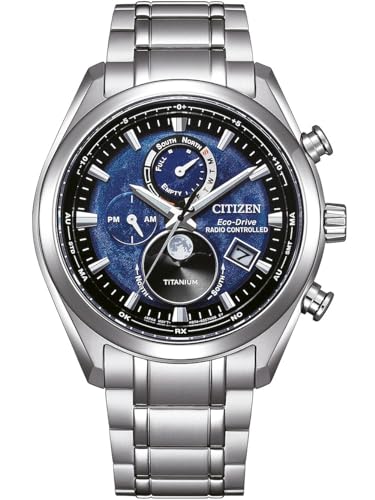 Citizen Orologio Multi-Quadrante Uomo Con Cinturino In Titanio By1010-81L