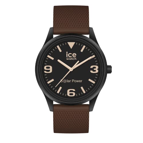 Ice-Watch - Ice Solar Power Casual Brown - Orologio Marrone Da Uomocon Cinturino In Silicone - 020607 (Medium)