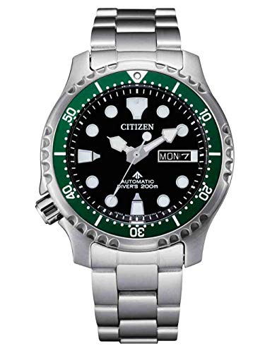 Citizen Orologio Analogo Automatico Uomo Con Cinturino In Acciaio Inossidabile Ny0084-89Ee