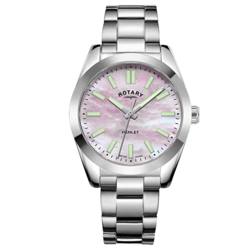 Rotary Serafino Femminile | Quadrante In Madreperla | Bracciale In Acciaio Inossidabile Lb05280/07