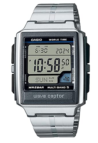 Casio Orologio Digitale Al Quarzo Uomini Con Cinturino In Acciaio Inossidabile Wv-59Rd-1Aef