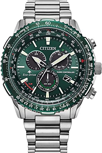 Citizen Orologio Cronógrafo Solare Uomo Con Cinturino In Acciaio Inossidabile Cb5004-59W