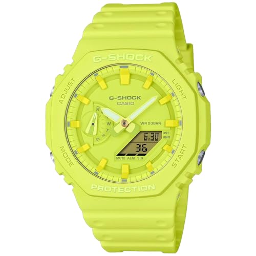 Casio Orologio Analogico-Digitale Al Quarzo Unisex-Adulto Con Cinturino In Plastica Ga-2100-9A9Er