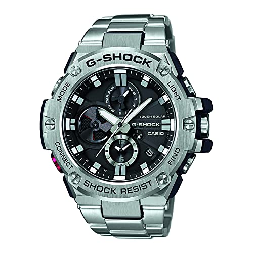 Casio Orologio Digitale Uomo Con Cinturino In Acciaio Inox Gst-B100D-1Aer