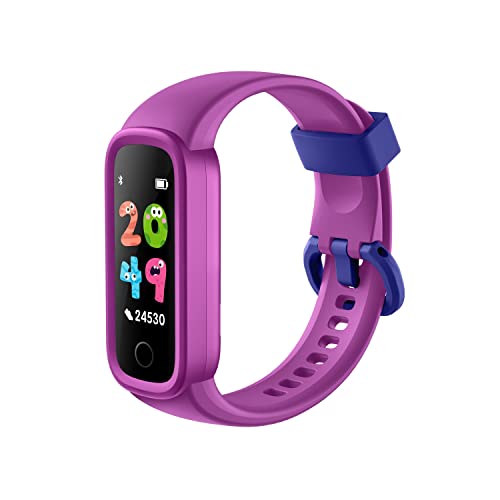 Smarty2.0 - Smartwatch Per Bambini Sw039C - Colore Viola/Blu - Frequenza Cardiaca, Chiamate Bluetooth, Modalità Sport, Resistenza All'Acqua Ip68 - Cin