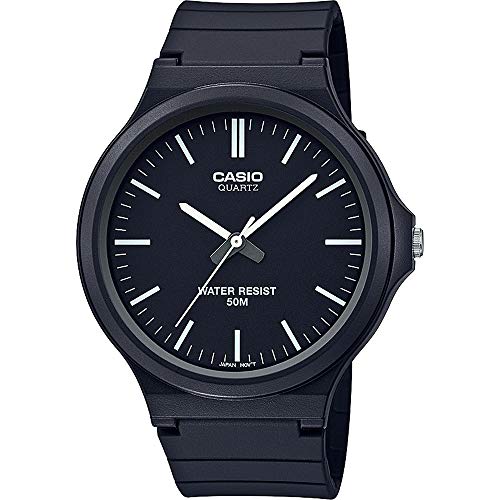 Casio Orologio Analogico Quarzo Unisex Adulto Con Cinturino In Resina Mw-240-7Evef