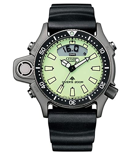 Citizen Orologio Analogico-Digitale Al Quarzo Uomo Con Cinturino In Gomma Jp2007-17W